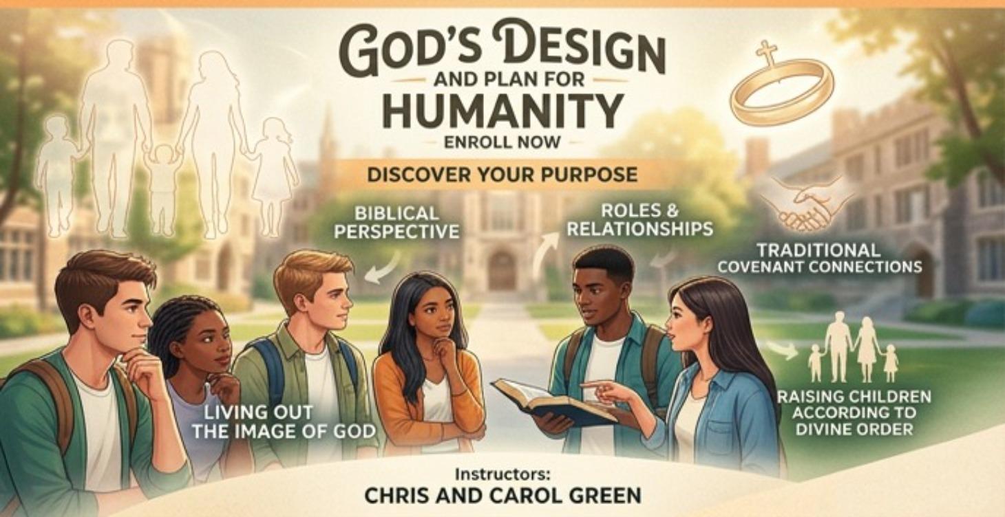 God's Design and Plan for Humanity