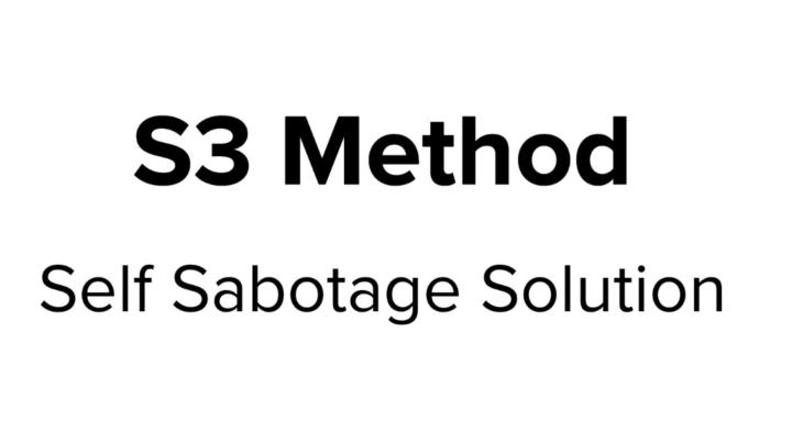 Self Sabotage Solution
