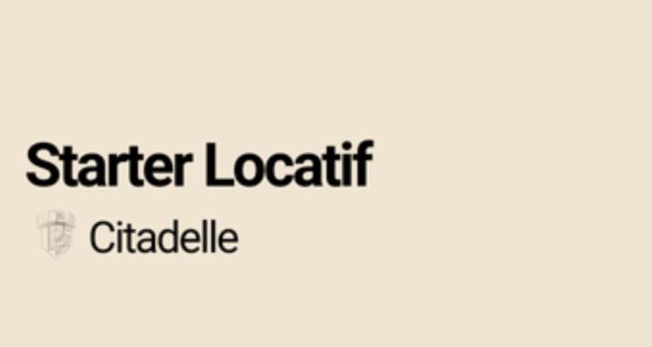 Starter Locatif