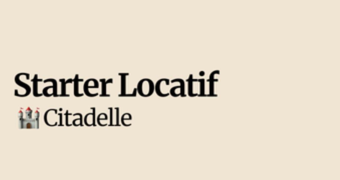 Starter Locatif