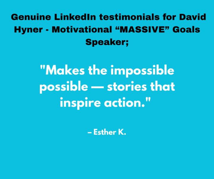 Makes the impossible possible !!