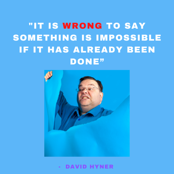 It’s WRONG to call something impossible !!