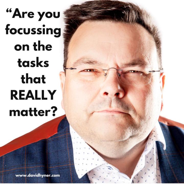 Focus on the task that matters.