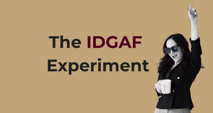 The IDGAF Experiment