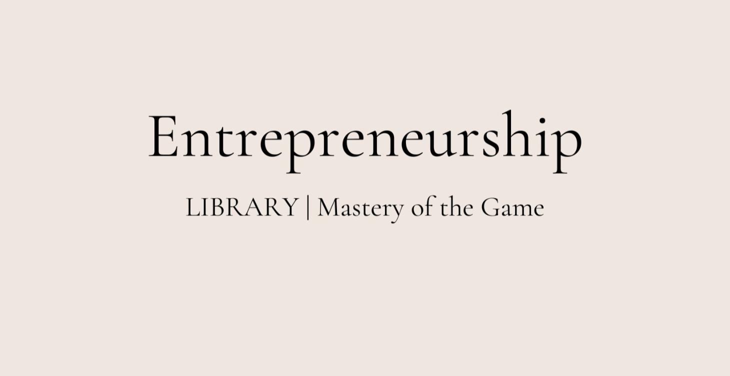 Library | Entrepreneurship