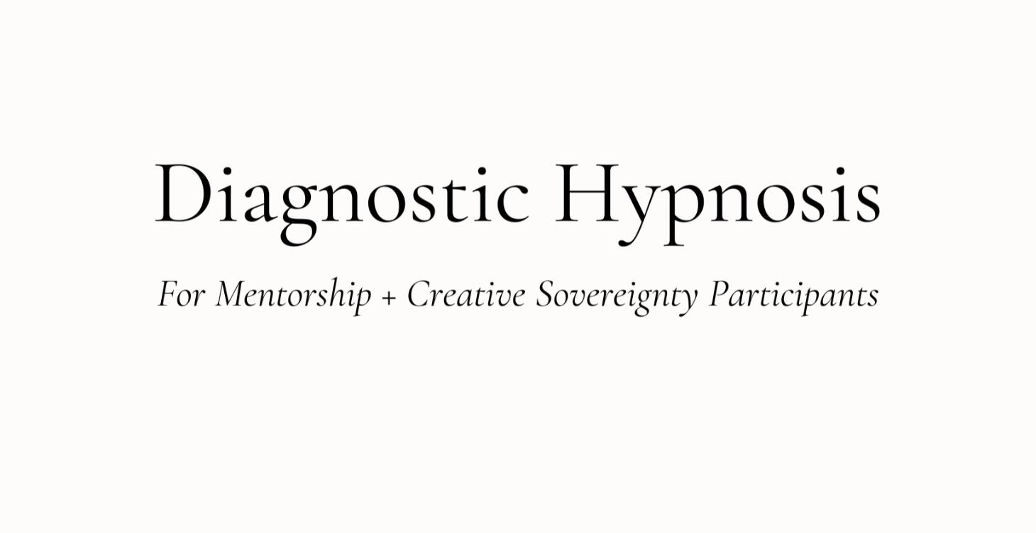 Diagnostic Hypnosis