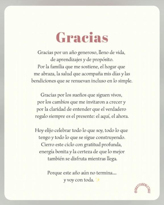Gratitud