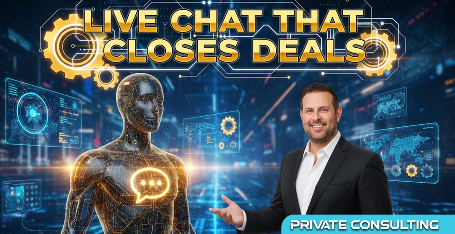 LIVE CHAT THAT CLOSES DEALS