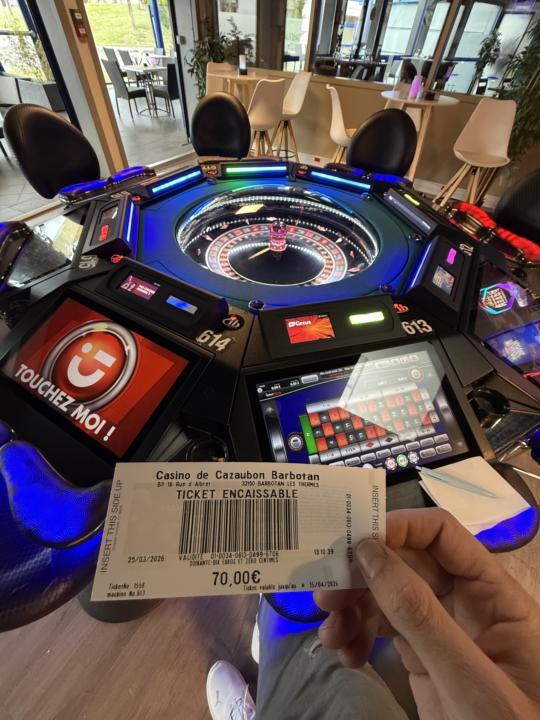 Merci au casino Casino Circus de Barbotan