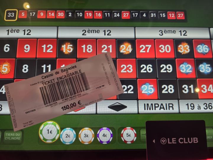 Petit passage au casino 