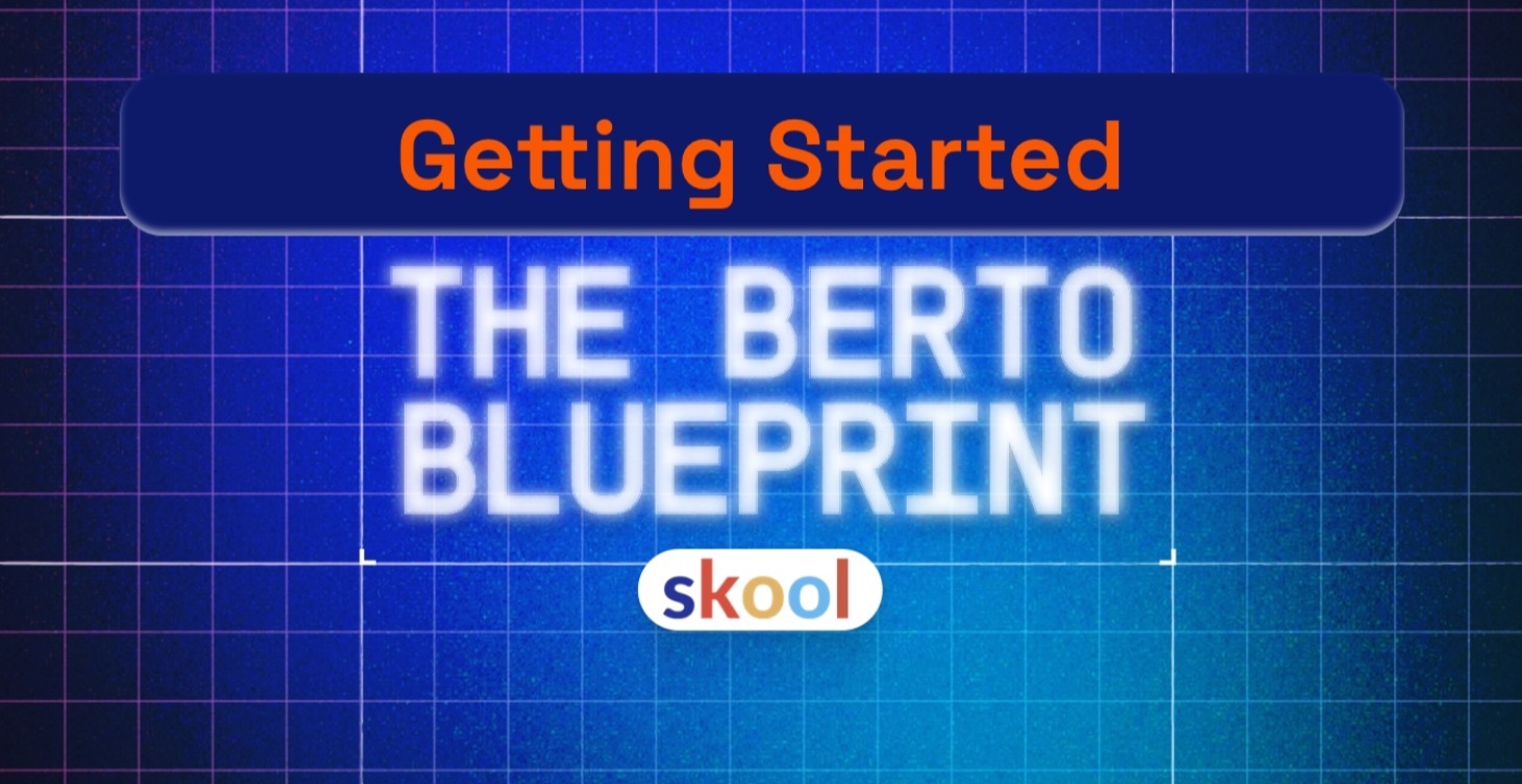 🧭 Getting started in the blueprint