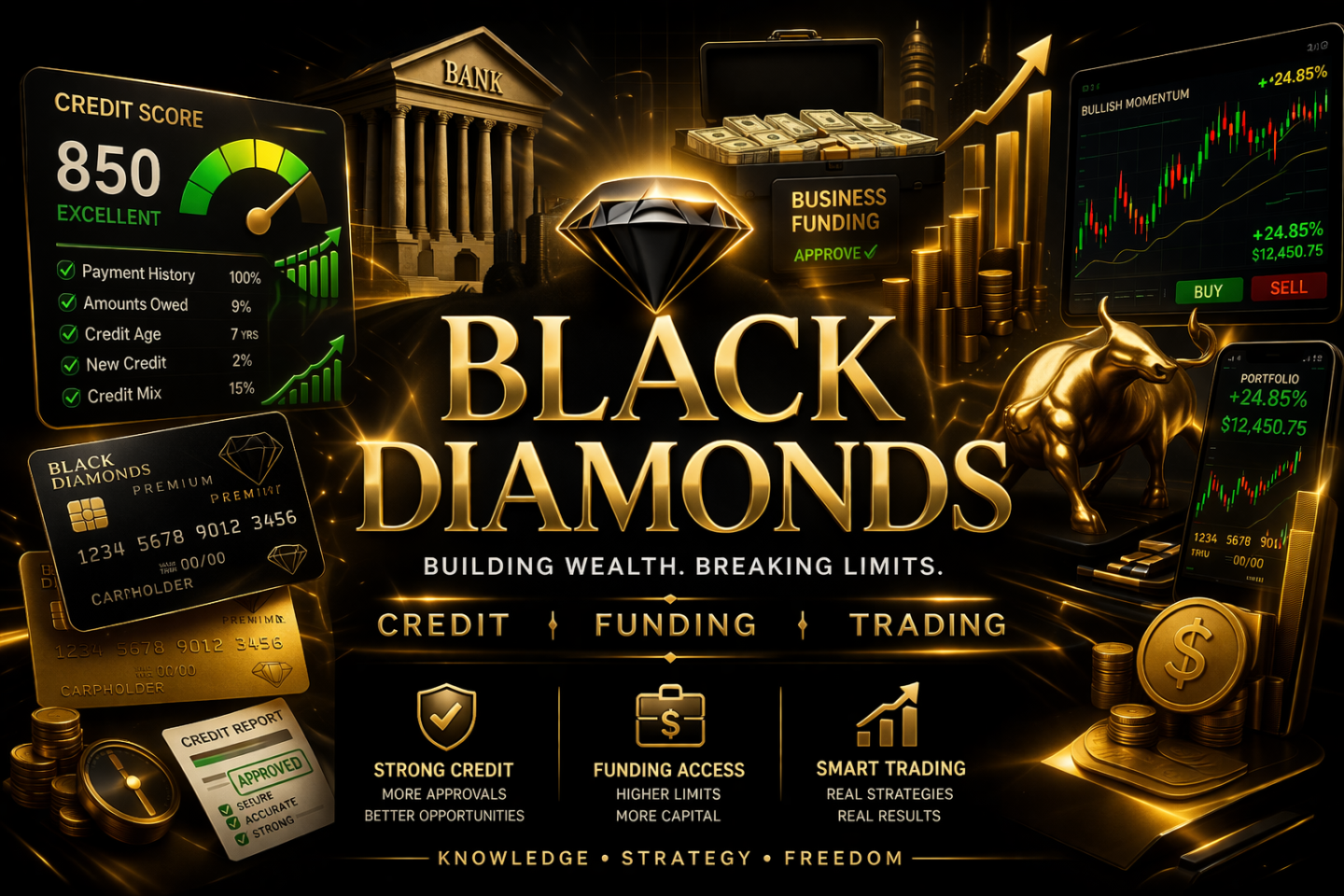 BLACK DIAMONDS