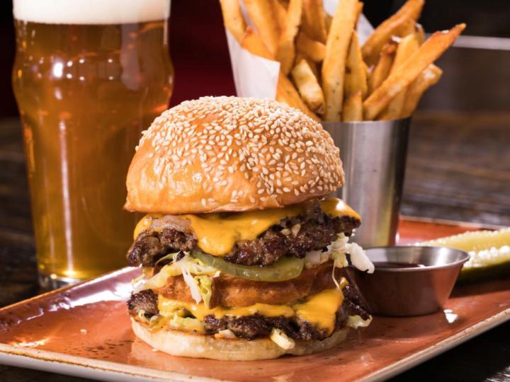 Basement Burger at The Pharmacy