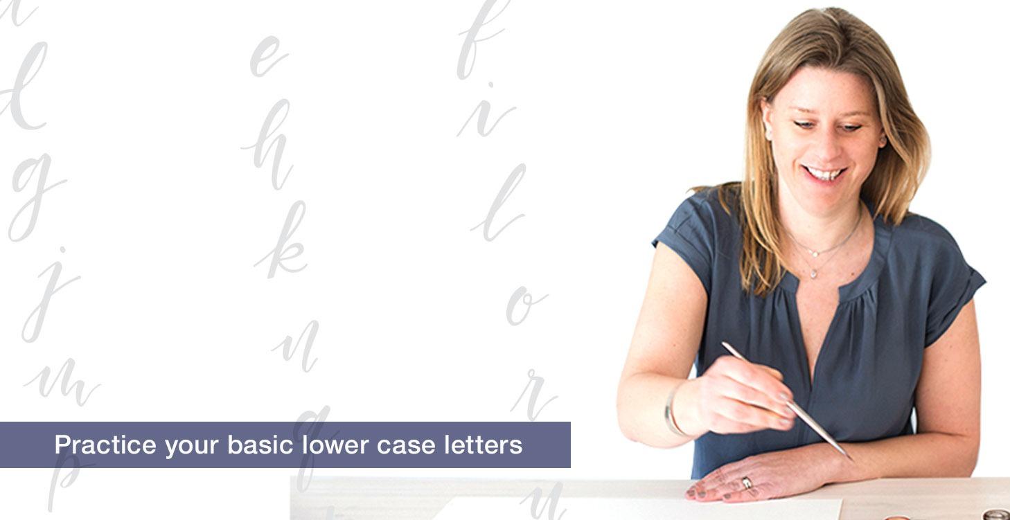 Basic alphabet, lower case 2/2