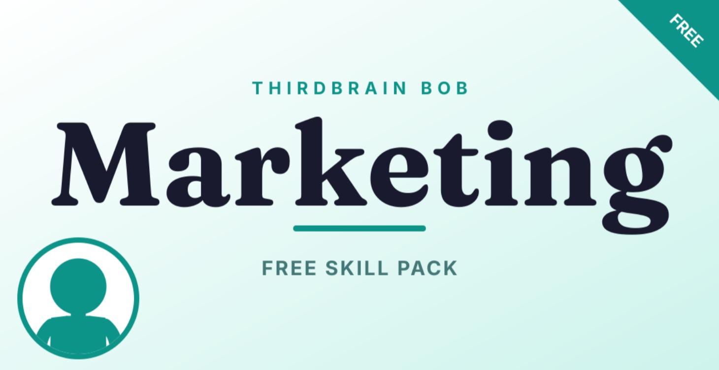 BOB Marketing Skills Free Pack