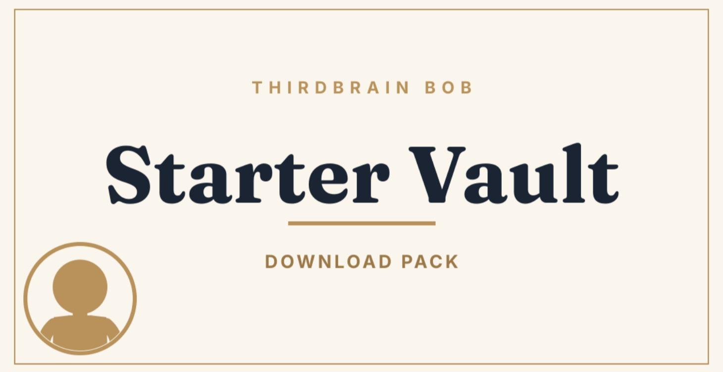 ThirdBrain BOB Starter Vault