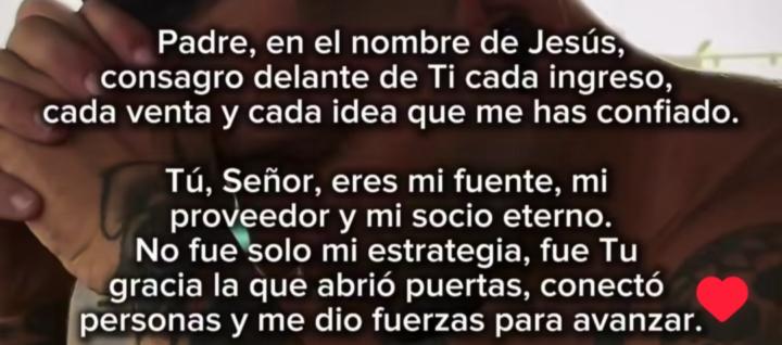 LES COMPARTO ESTA ORACIÓN 