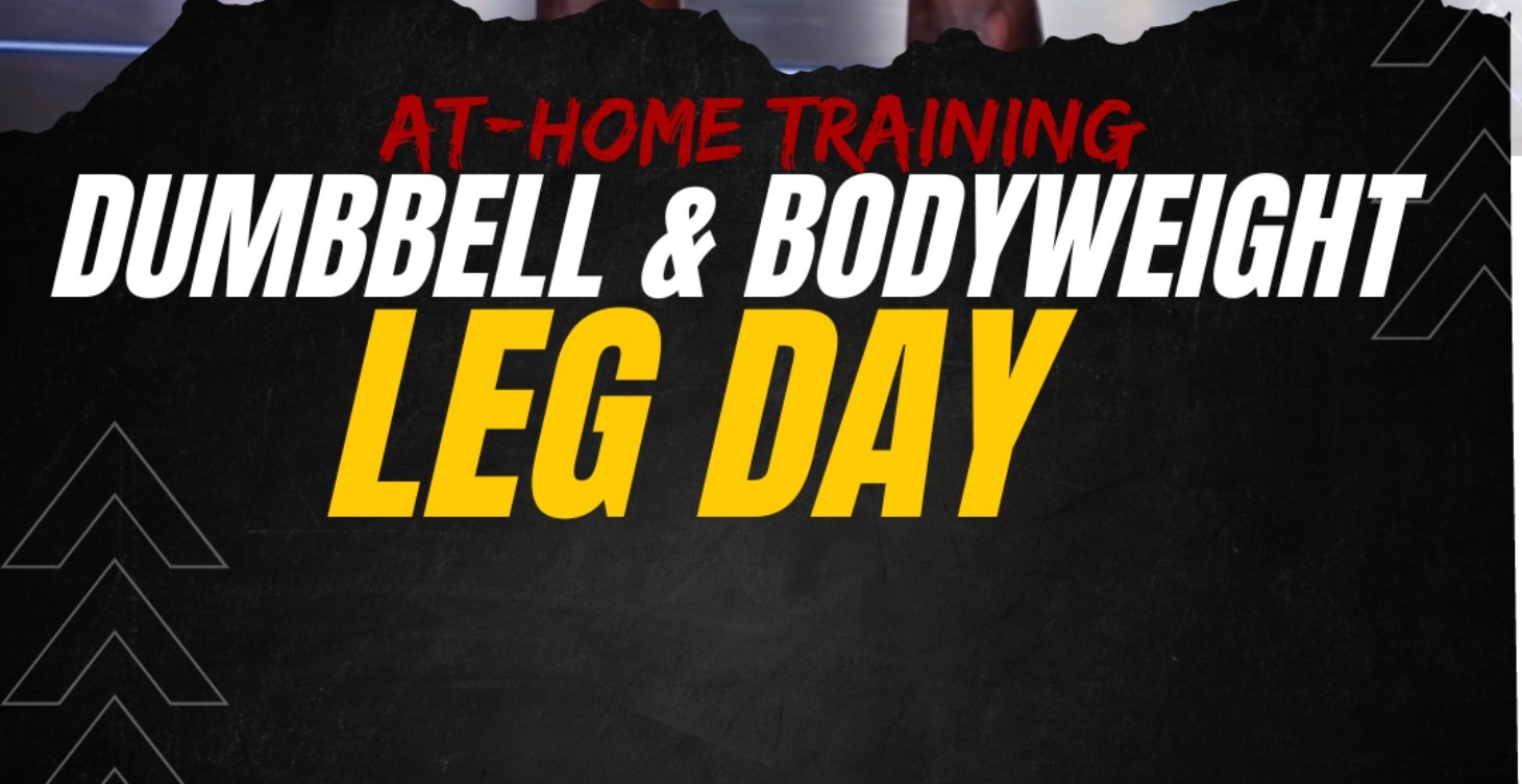 Leg Day + Cardio Finishers with Bands & Dumbbells
