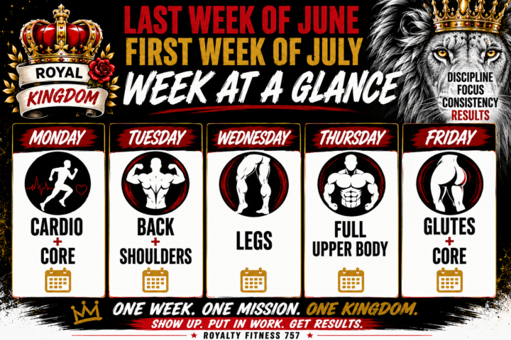 👑 LAST WEEK OF JUNE • FIRST WEEK OF JULY 👑