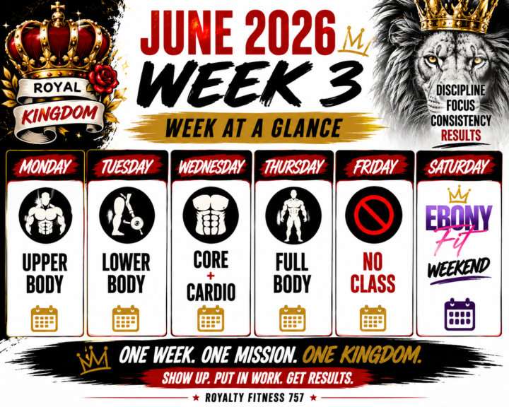 👑🔥 JUNE 2026 – WEEK 3: WEEK AT A GLANCE 🔥👑