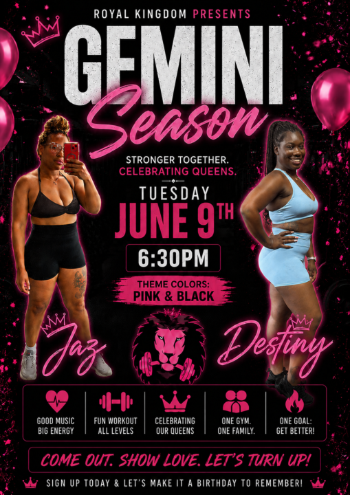 Jaz & Destiny BDAY Class June 9th