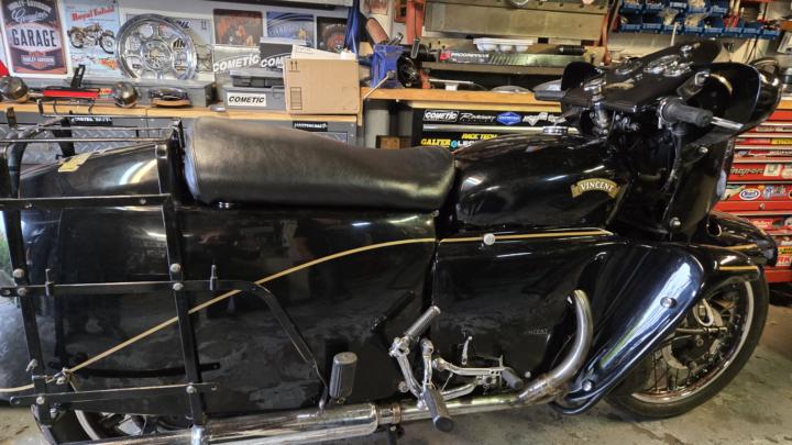 1955 Vincent Black Knight
