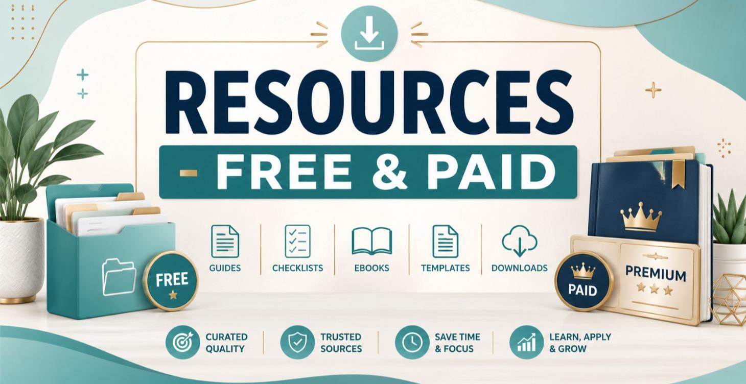 RESOURCES - FREE & PAID