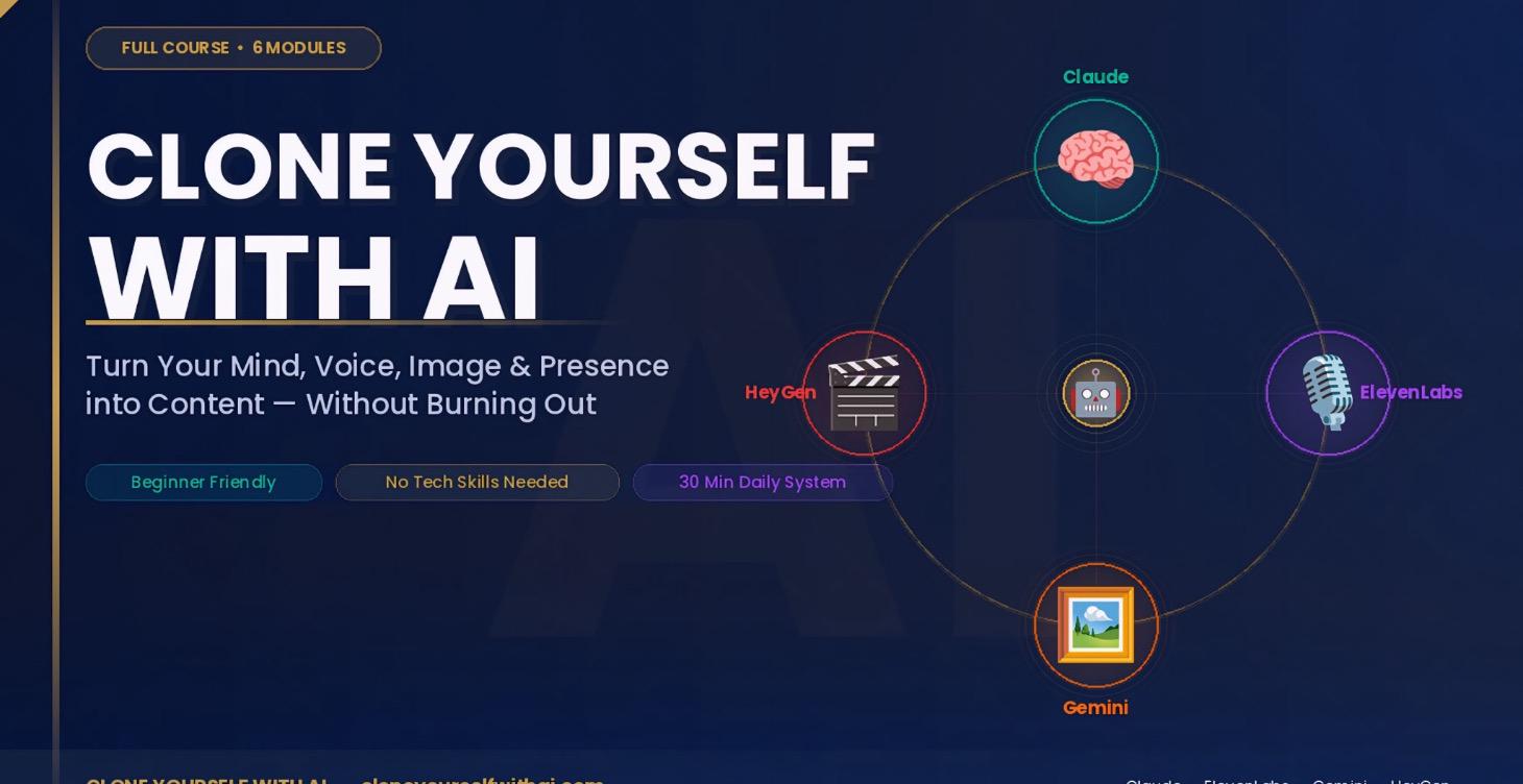 Clone yourself with AI