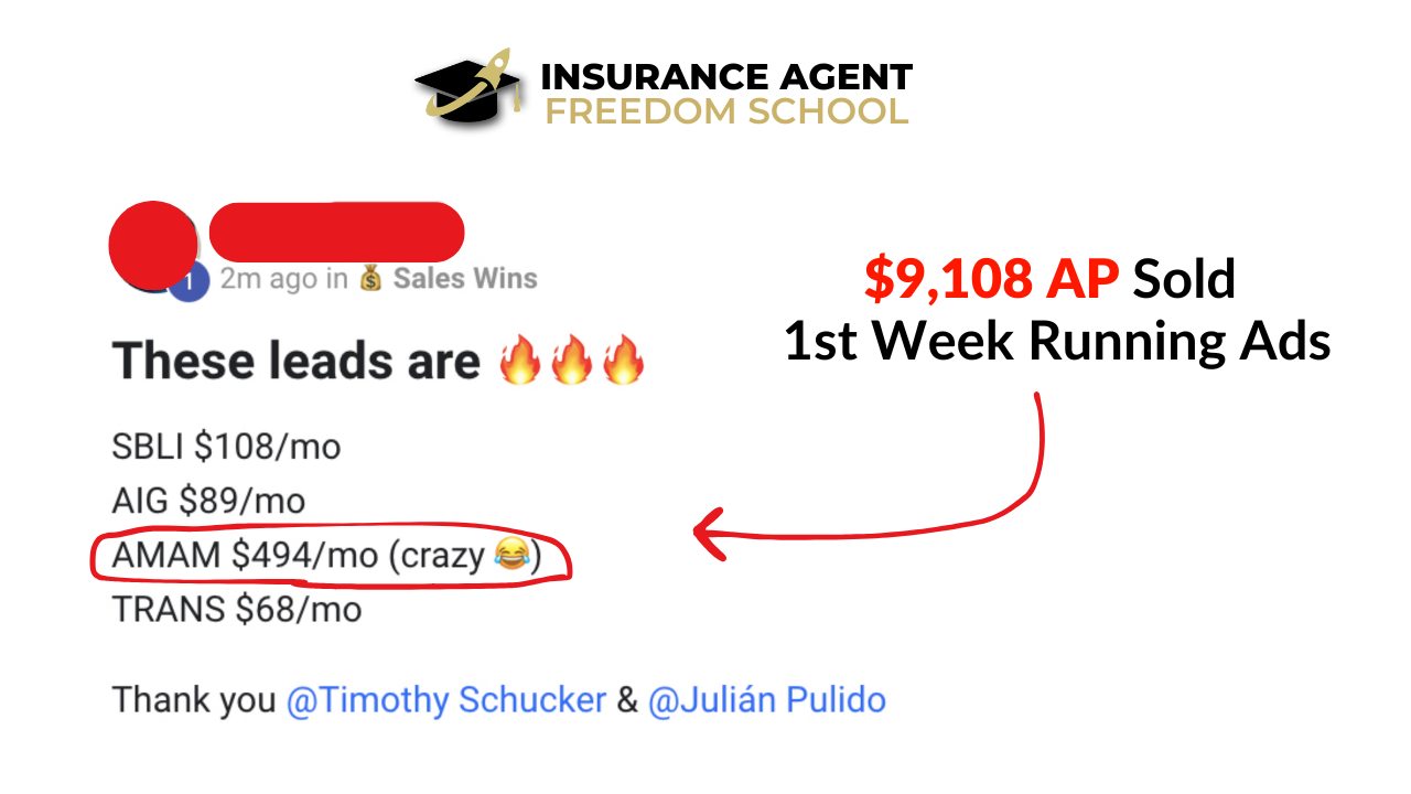 Insurance Agent Freedom School