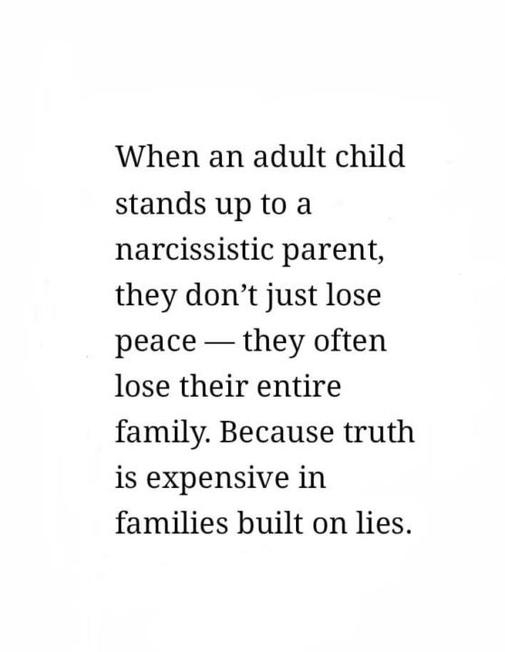 Adult Children of A Narcissistic Parent
