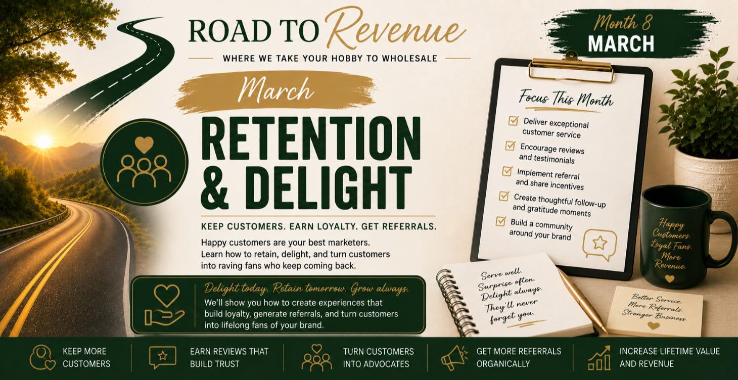 March – Retention & Delight