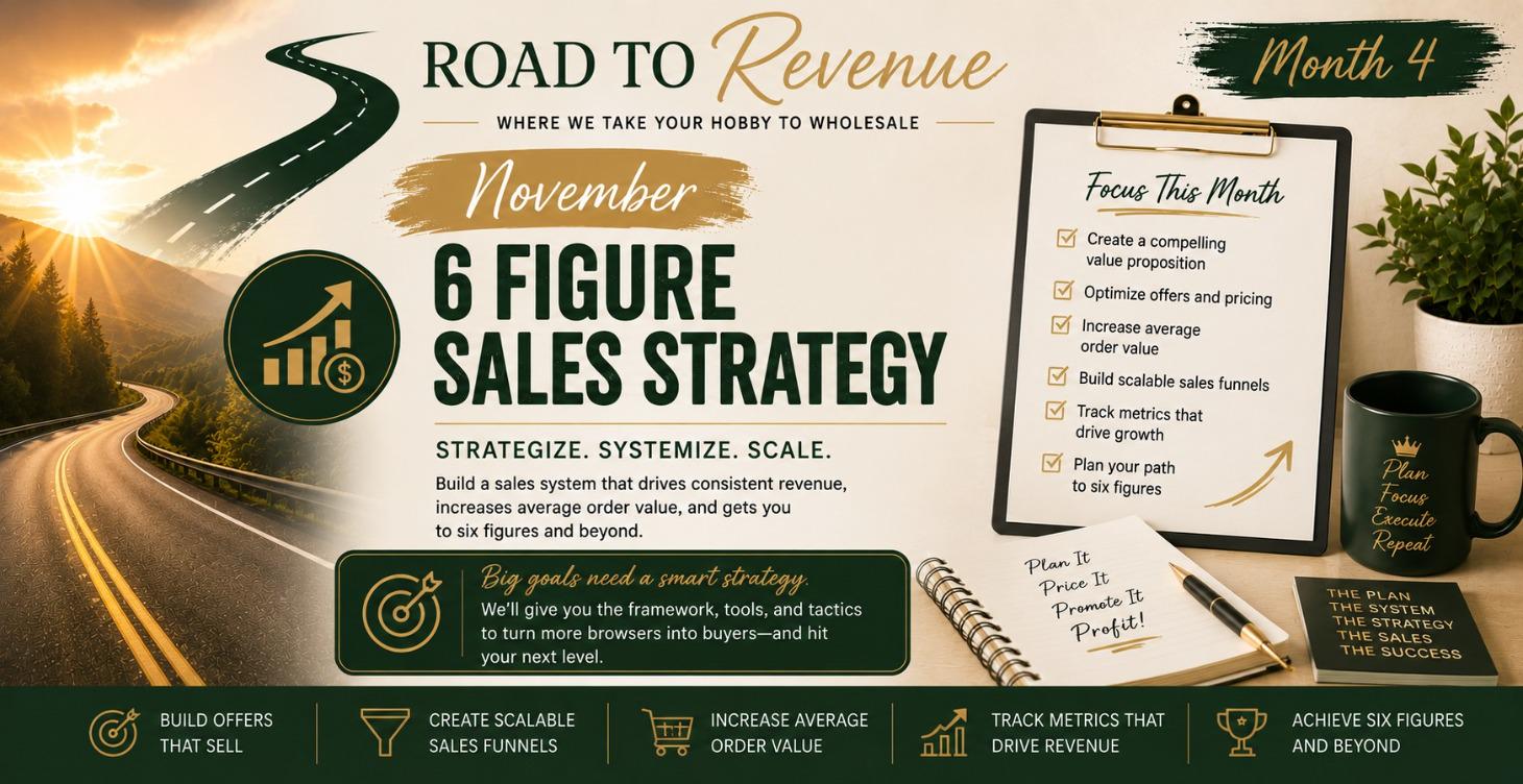 November – Six-Figure Sales Strategy