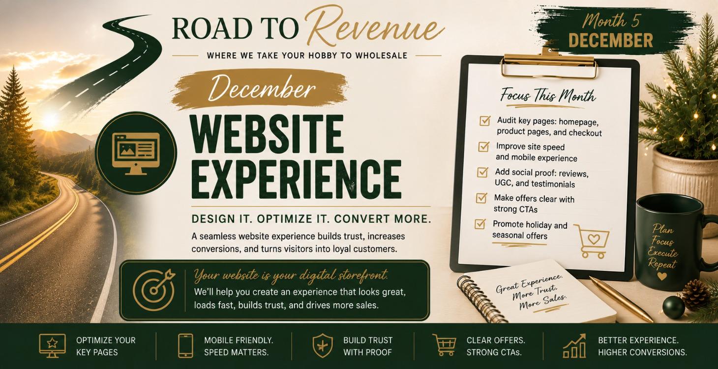 December – Website Experience