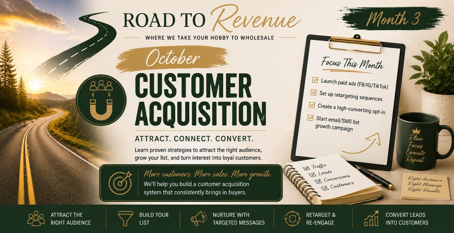 October: Traffic  & Customer Acquisition