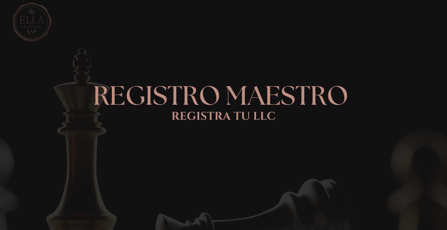 Registra tu LLC