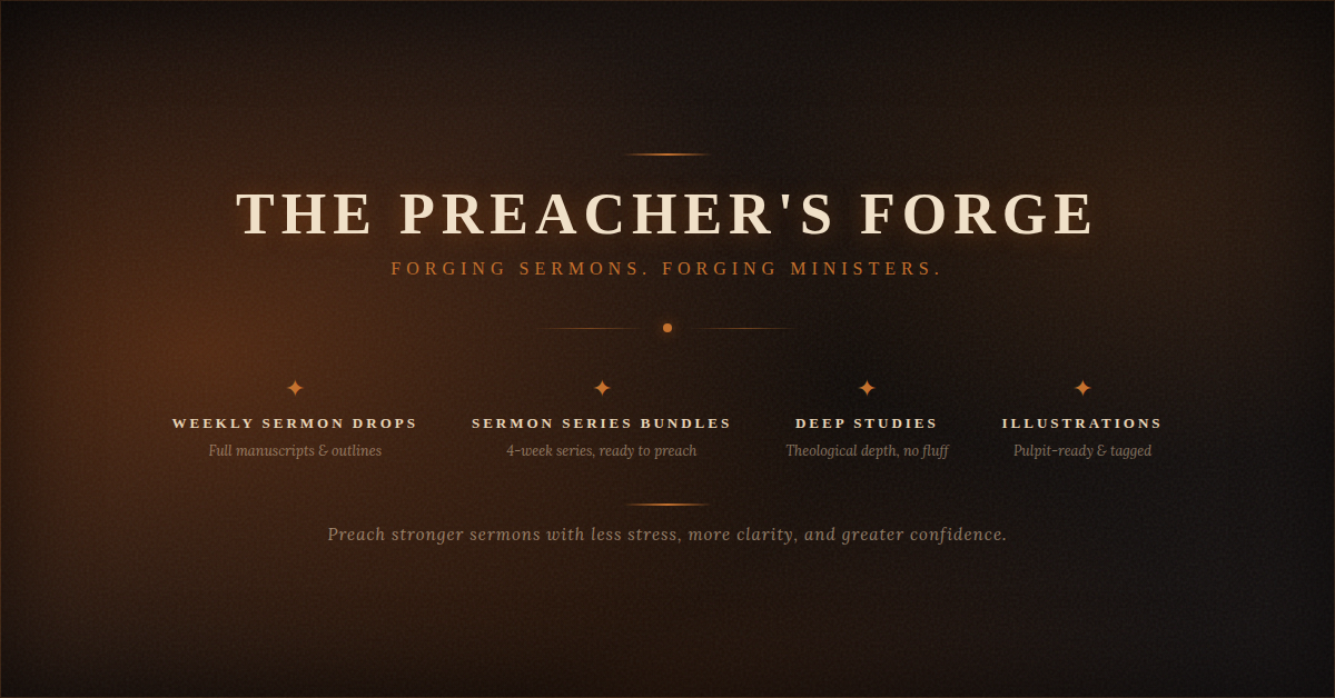 The Preacher's Forge
