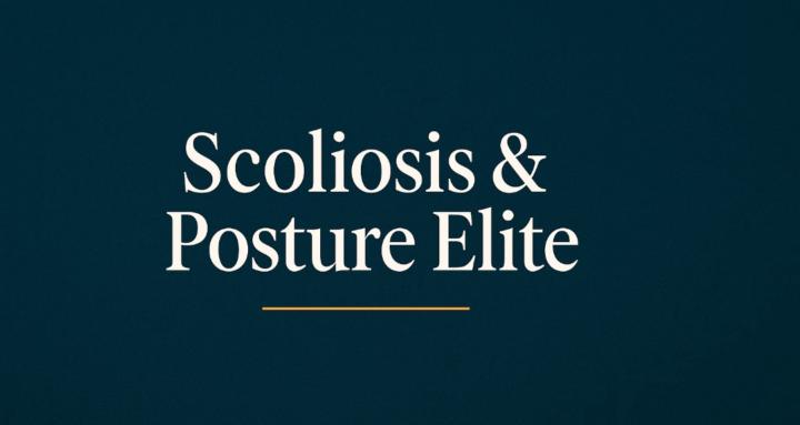 Scoliosis & Posture Elite