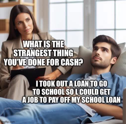 What is the strangest thing you have done for cash?