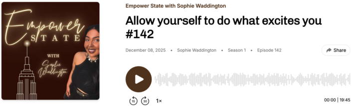 New Pod Episode out now - Audio Only 