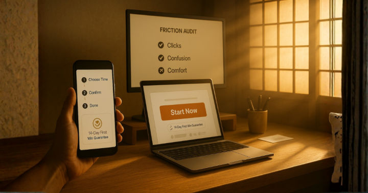 🚀 Day 4: Kill Friction. Add Guarantees. Convert Faster.