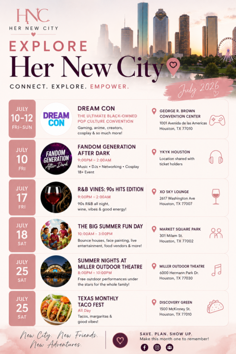 EXPLORE HER NEW CITY | JULY 💜