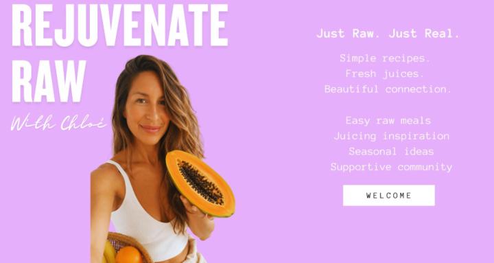 Rejuvenate Raw With Chloé
