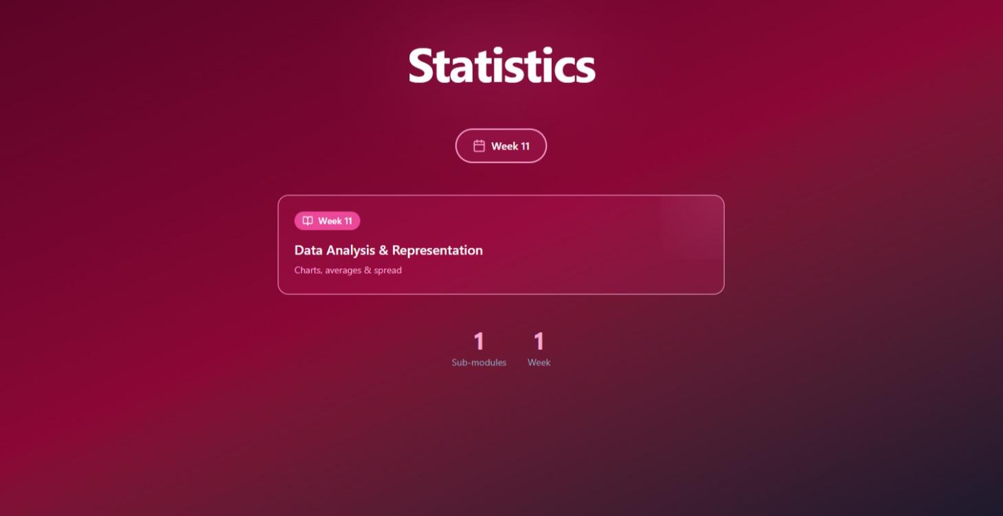 Statistics
