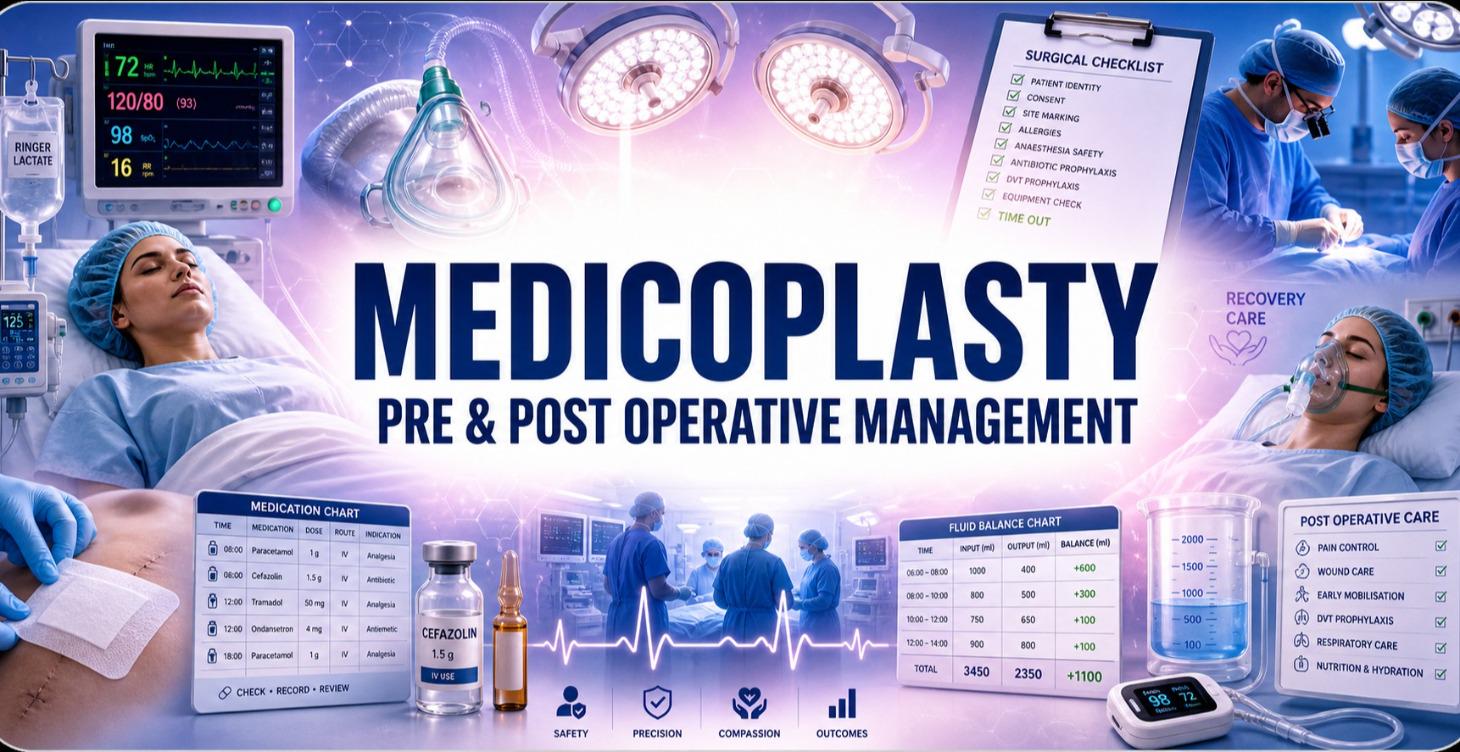 Pre and Post Operative Mangement