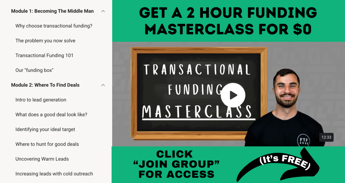 Transactional Funding Roadmap