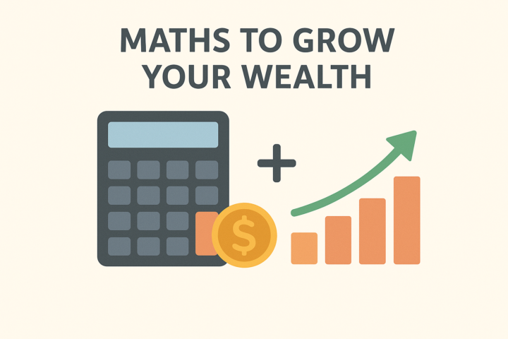 The maths to grow your wealth is super simple 📈💰