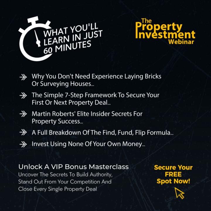 Property Investment Webinar!