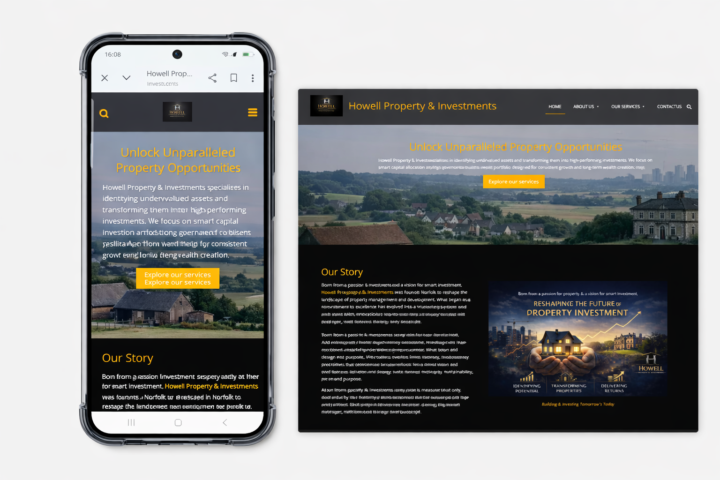 Howell Property & Investments Website — Designed for Every Experience