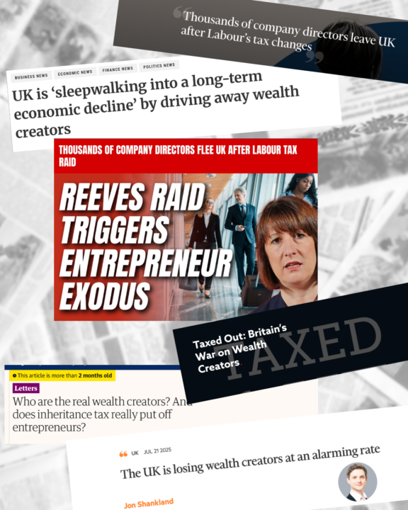 The UK is quietly losing its wealth creators and it should worry us all.