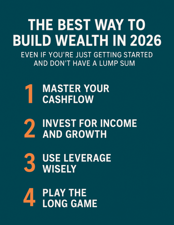 I’m going to show you the best way to build wealth in 2026 💰Even if you’re just getting started and don’t have a large lump sum.